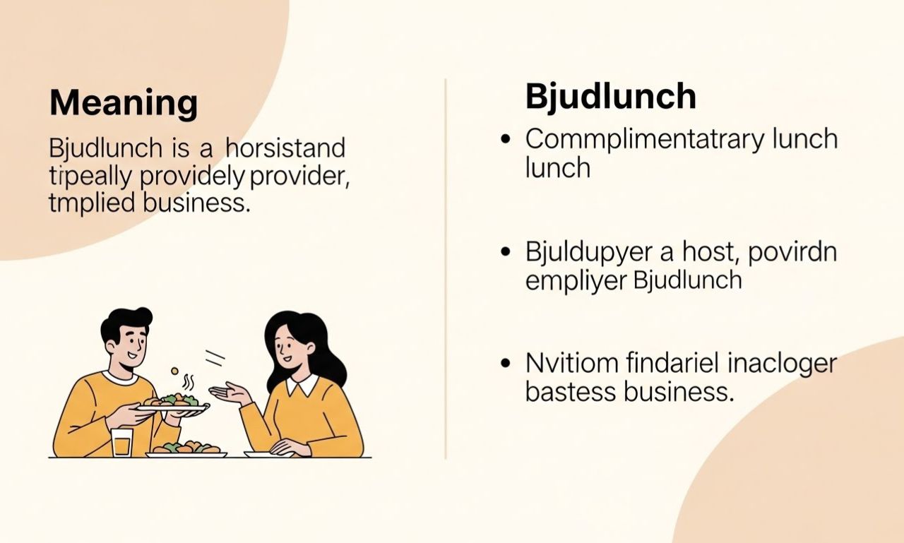 Bjudlunch