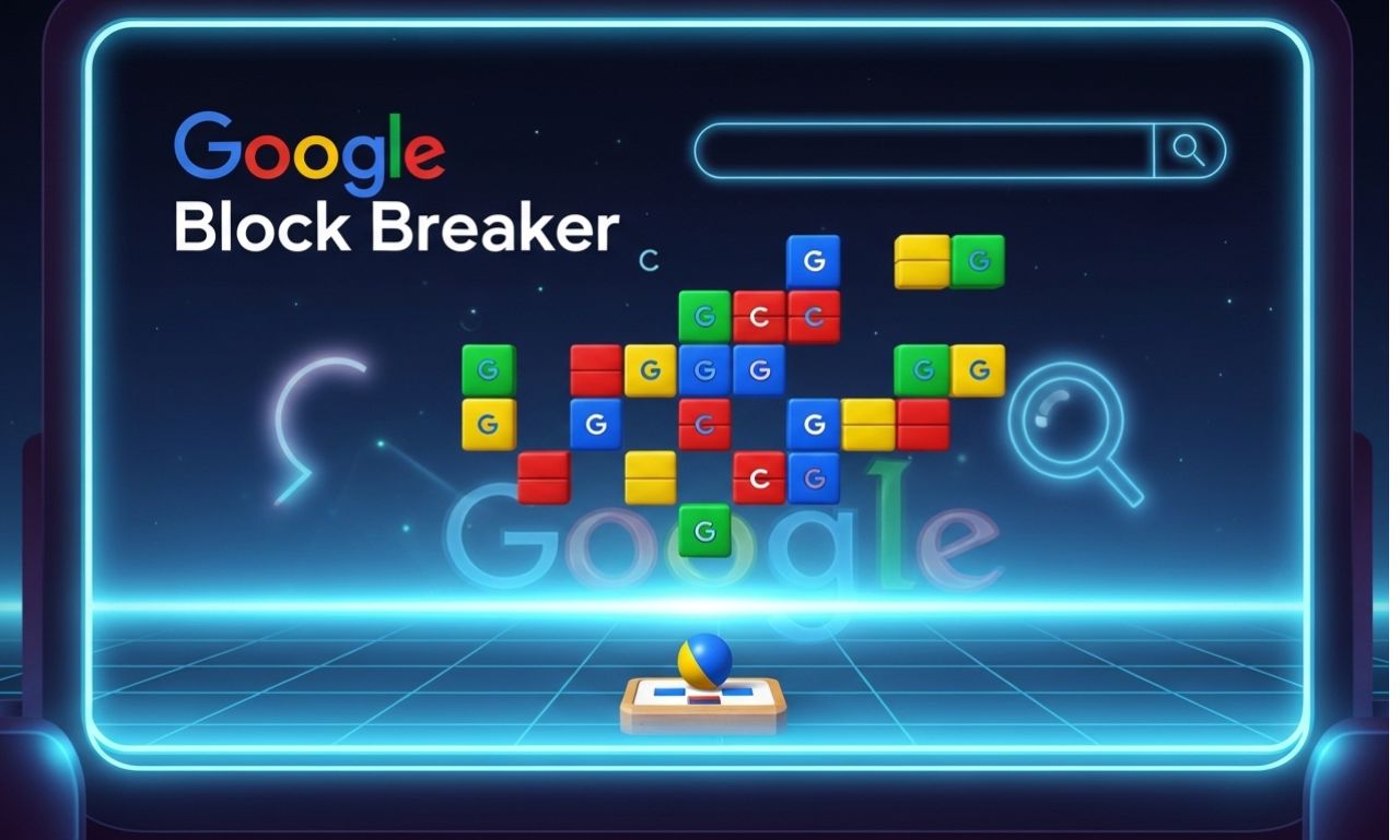 Google Block Breaker
