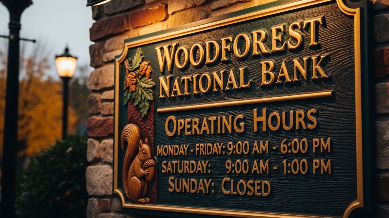 Hours for Woodforest