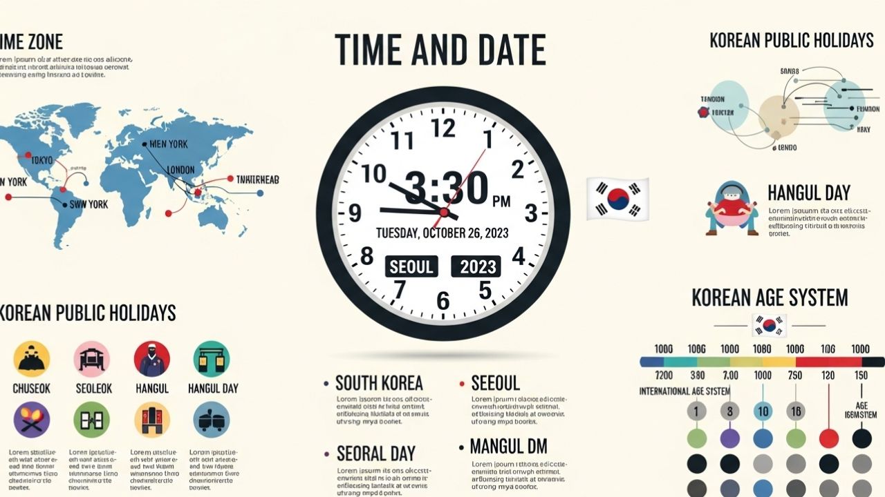Time and Date in South Korea